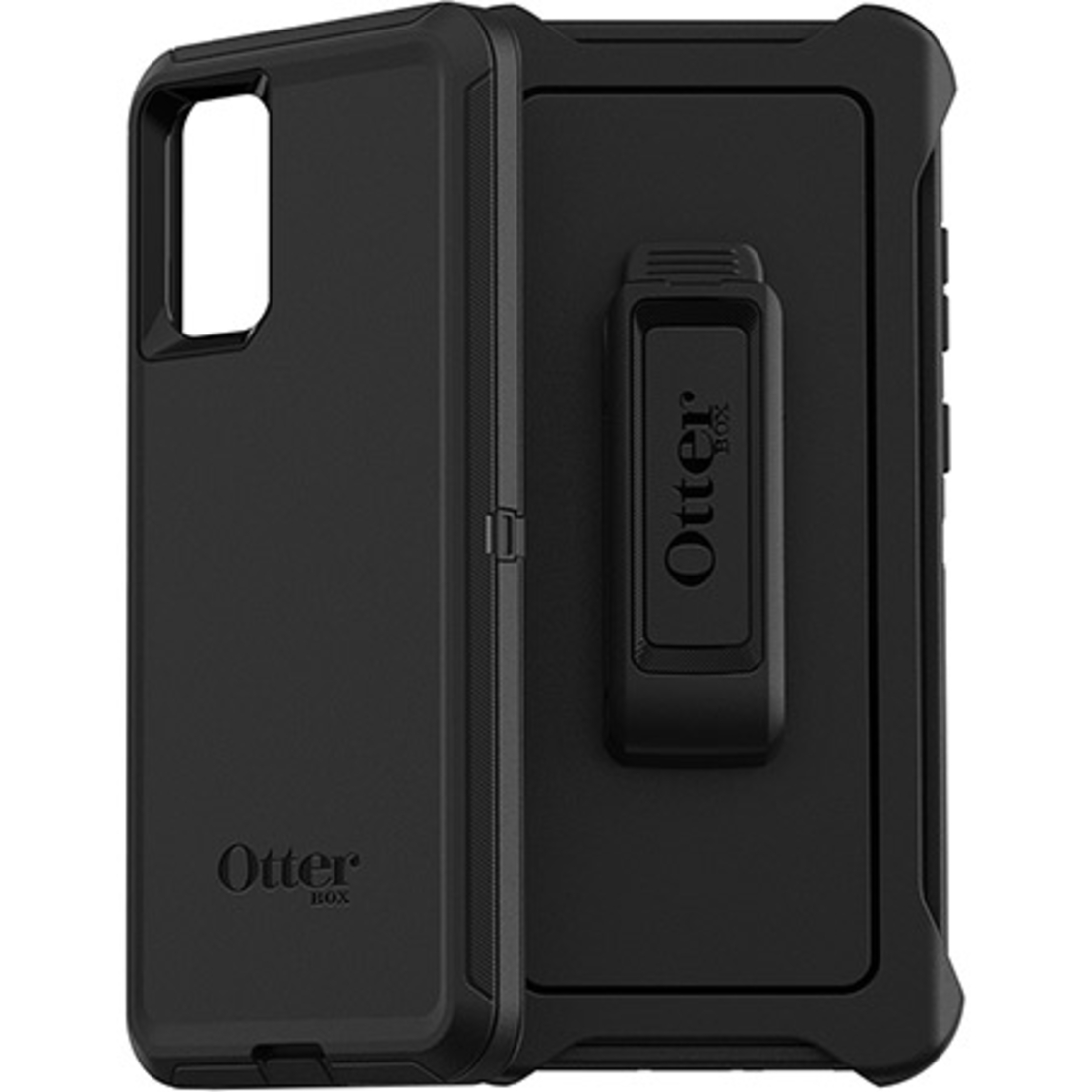 כיסוי לסמסונג גלקסי S20 פלוס OtterBox Deffender Galaxy S20 Plus שחור כולל מחזיק לחגורה