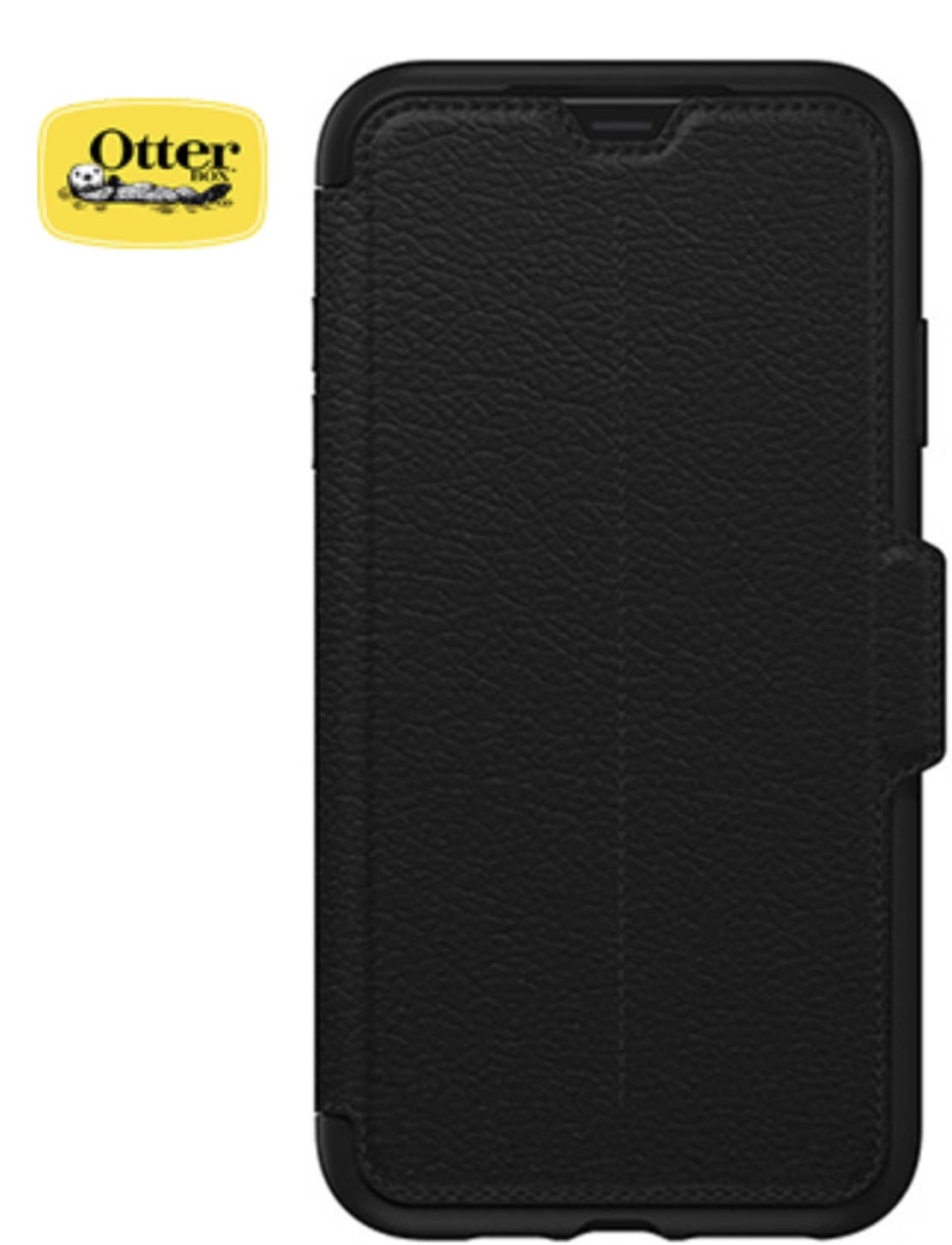 כיסוי OTTERBOX ל-IPHONE XS MAX דגם STRADA צבע: שחור