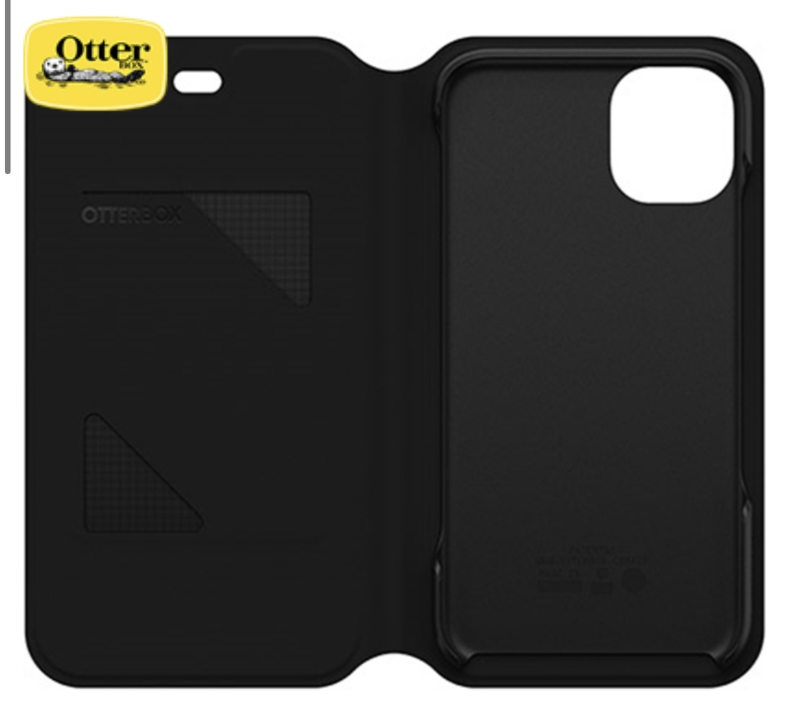 כיסוי OTTERBOX ל-IPHONE 11 דגם STRADA VIA שחור