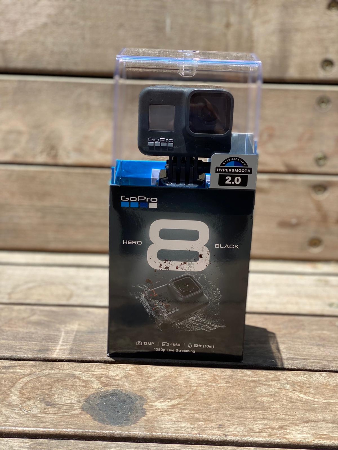 מצלמת אקסטרים GoPro HERO8 Black אחריות היבואן הרשמי