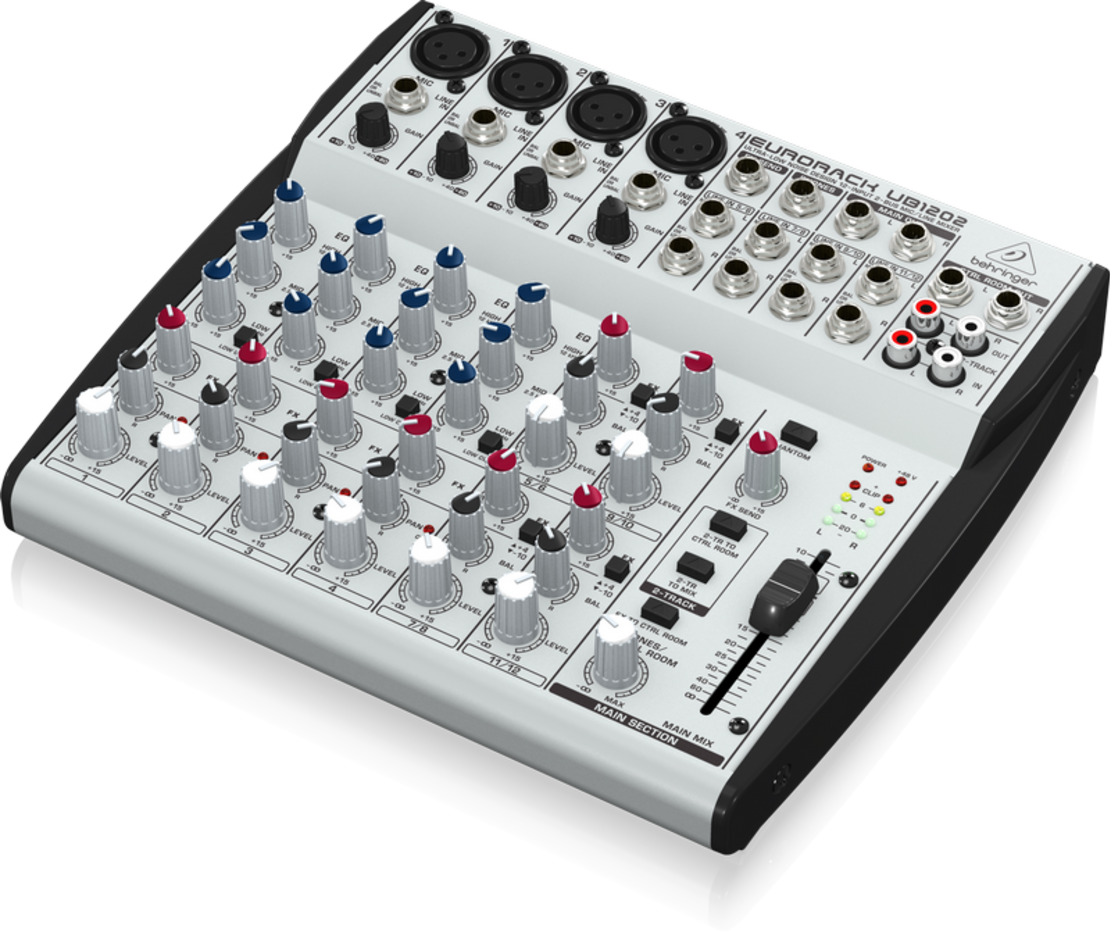 מיקסר איכותי ברינגר - גרמניה 8 ערוצים Behringer UB1202