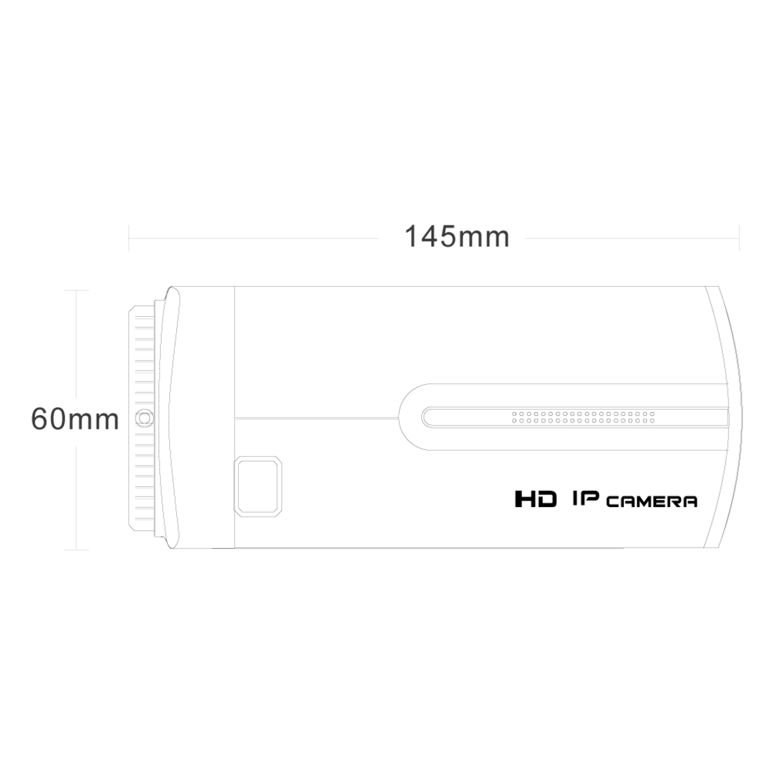 מצלמת אבטחה ללא עדשה, 4MP, מצלמת רשת,PROVISION BX-342IP5