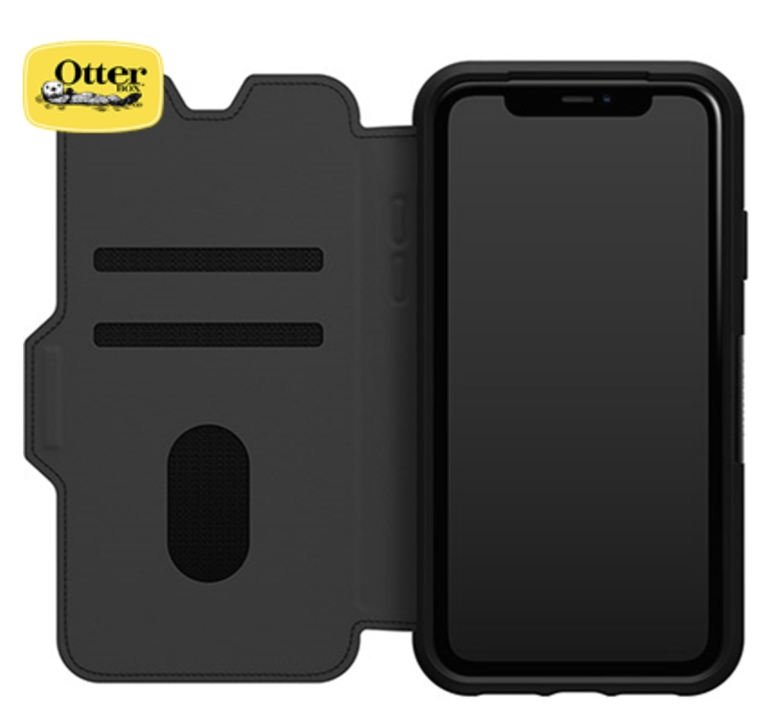 כיסוי OTTERBOX ל-IPHONE 11 דגם STRADA שחור