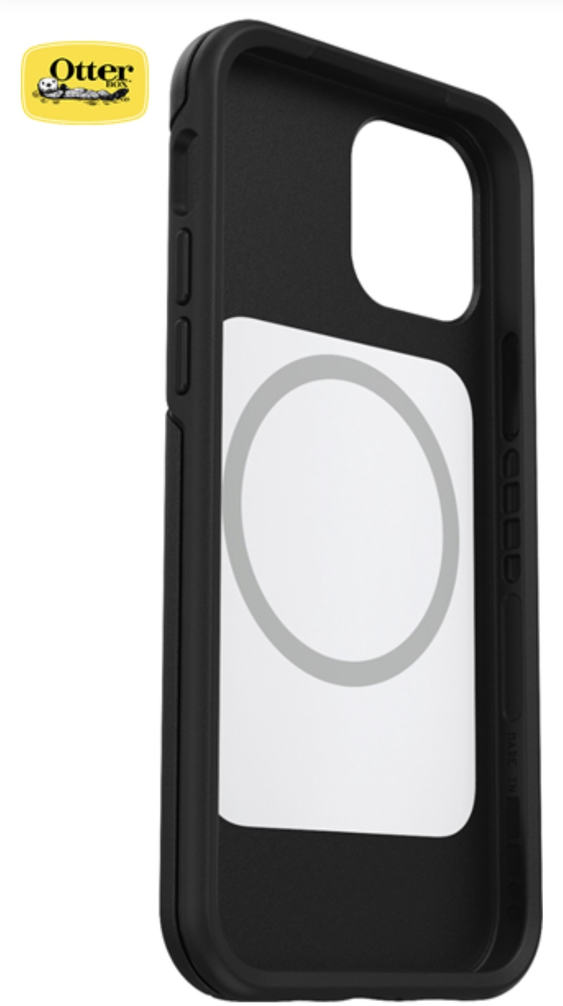 כיסוי OTTERBOX ל IPHONE 12 PRO MAX דגם SYMMETRY MAGSAFE שחור