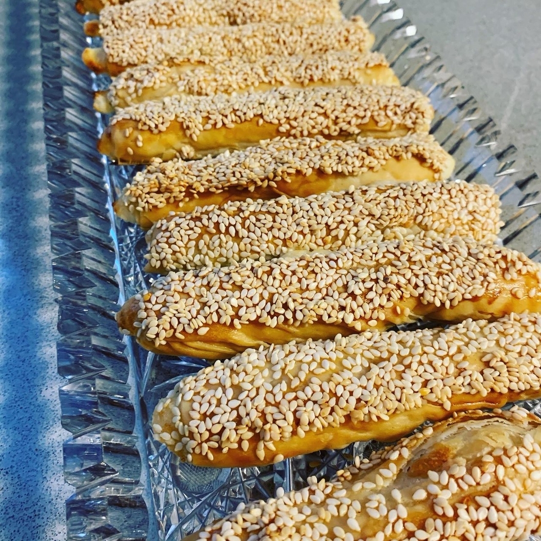 אצבעות פילו במילוי גבינות