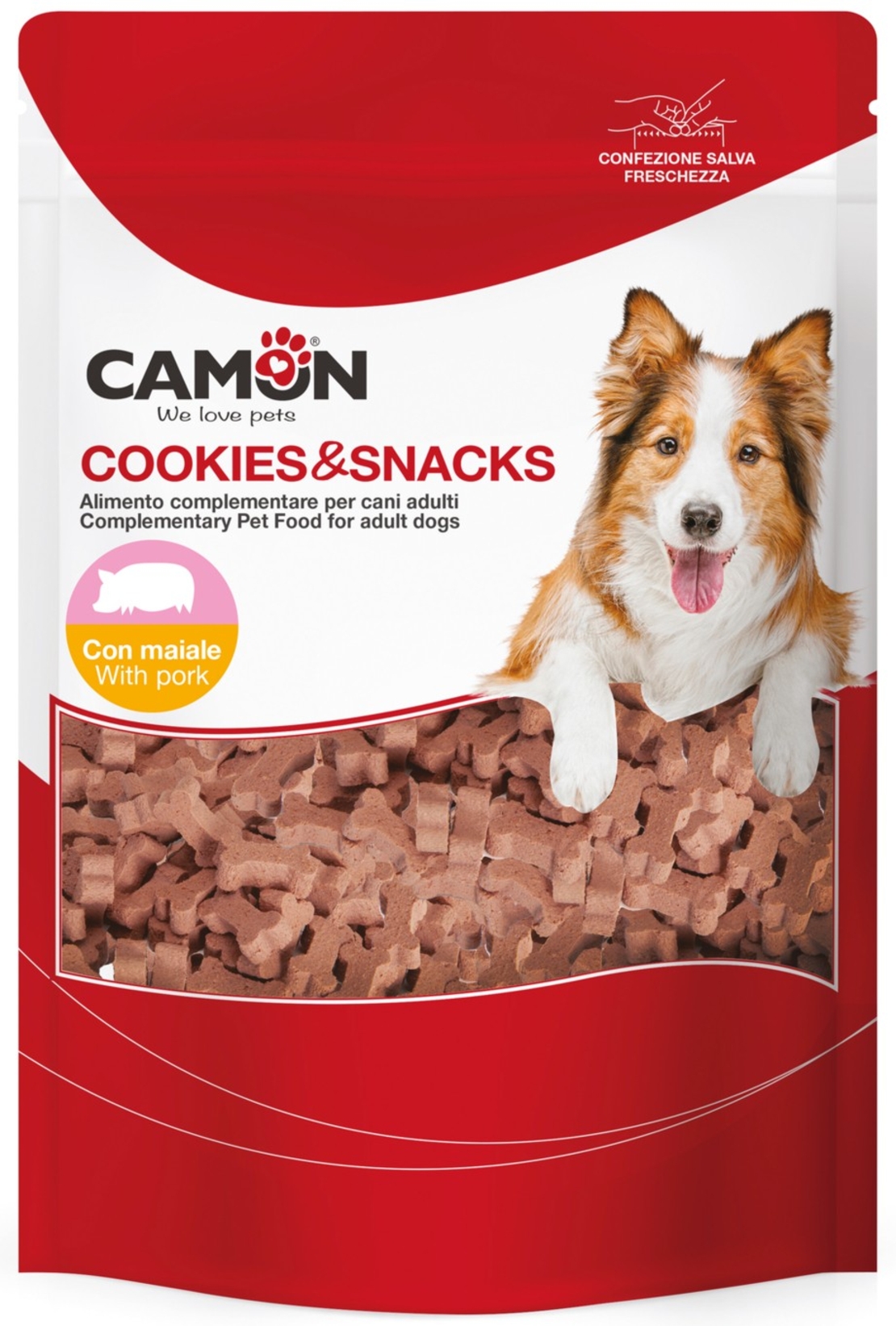 חטיפי אילוף רכים בטעם חזיר - 450 גרם