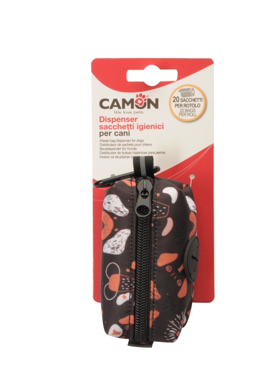 מתקן לשקיות לאיסוף צואה קמון