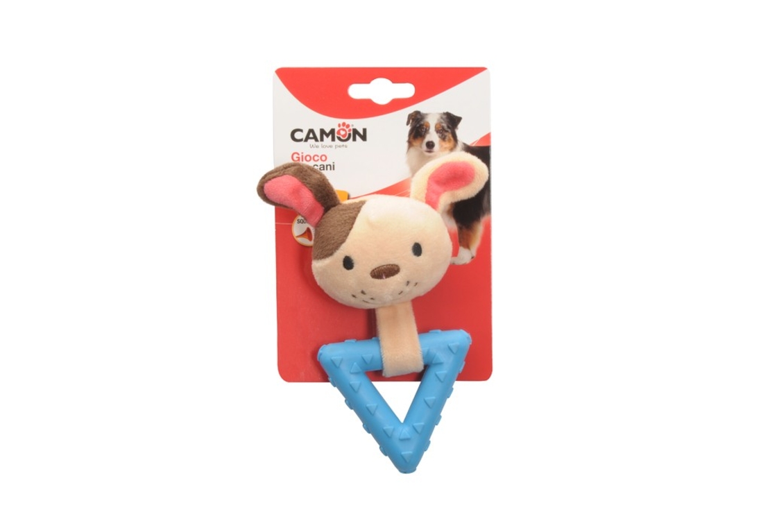 צעצוע בד עם נשכן גומי - CAMON