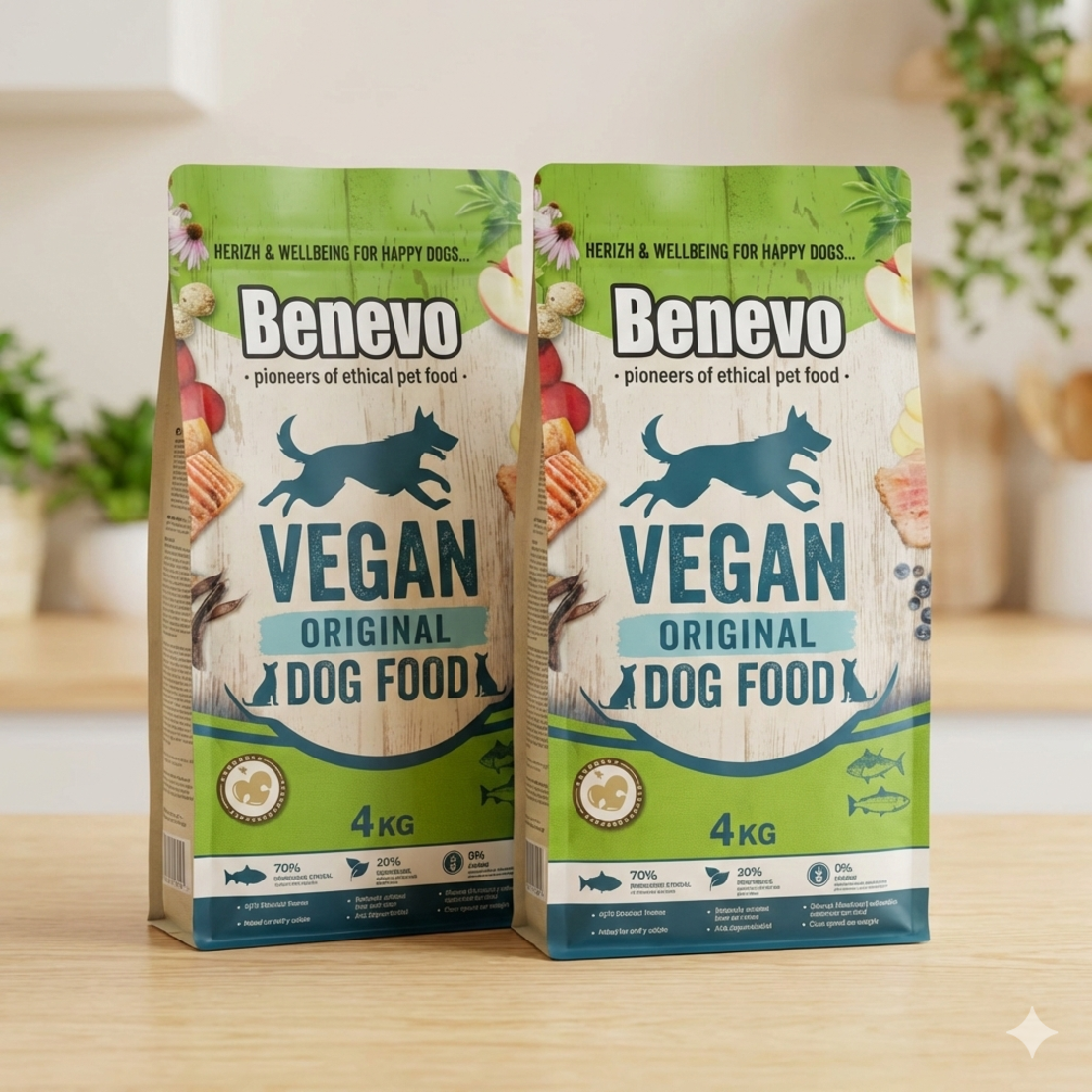 BENEVO בנבו מזון טבעוני לכלב בוגר - 20 ק