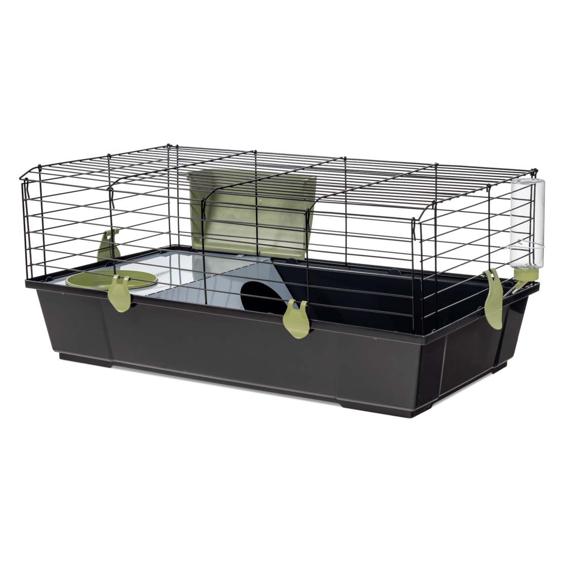 כלוב מכרסמים עם מסתור 80x46x35cm