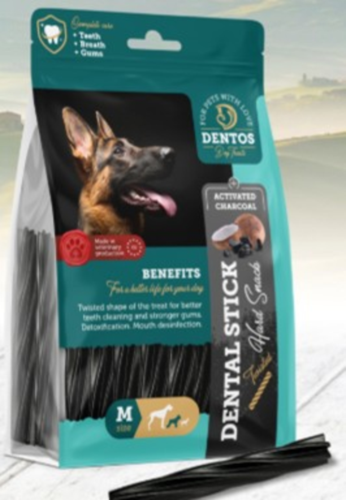 דנטוס מסייע למערכת העיכול - M