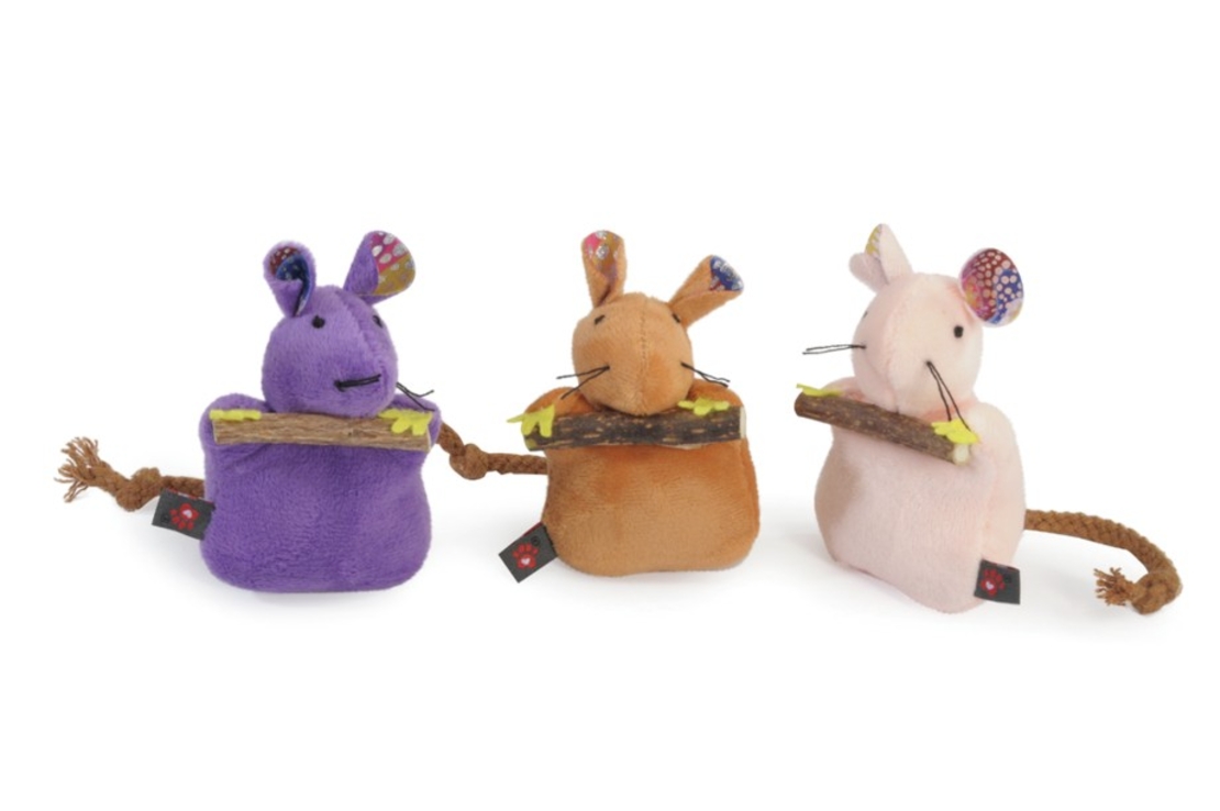 צעצוע לחתול בצורת עכבר עם מטטבי וקטניפ - קמון