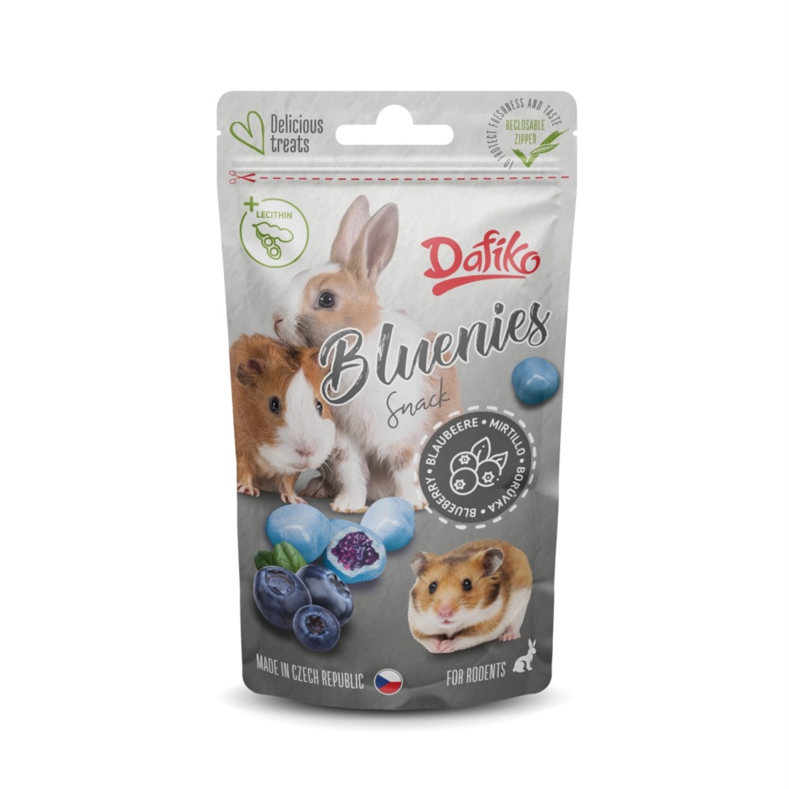 דפיקו מכרסמים חטיף אוכמניות