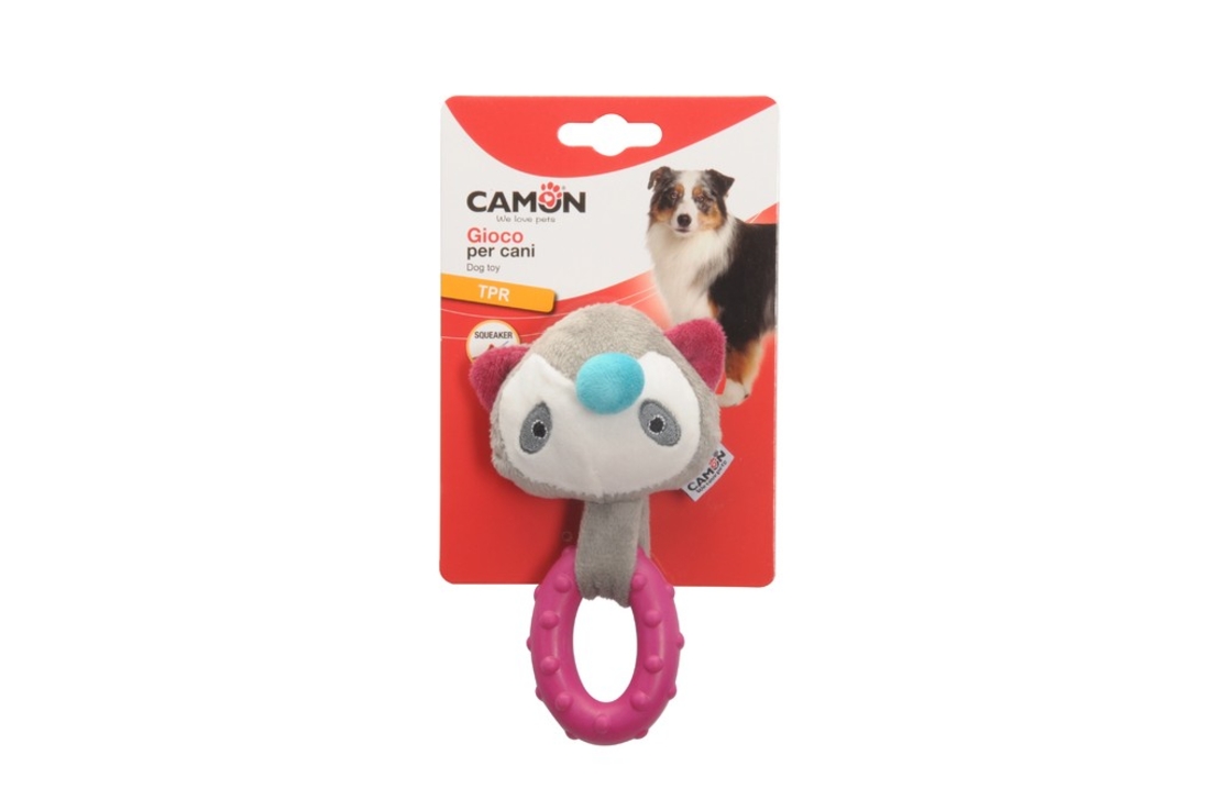 צעצוע בד עם נשכן גומי - CAMON