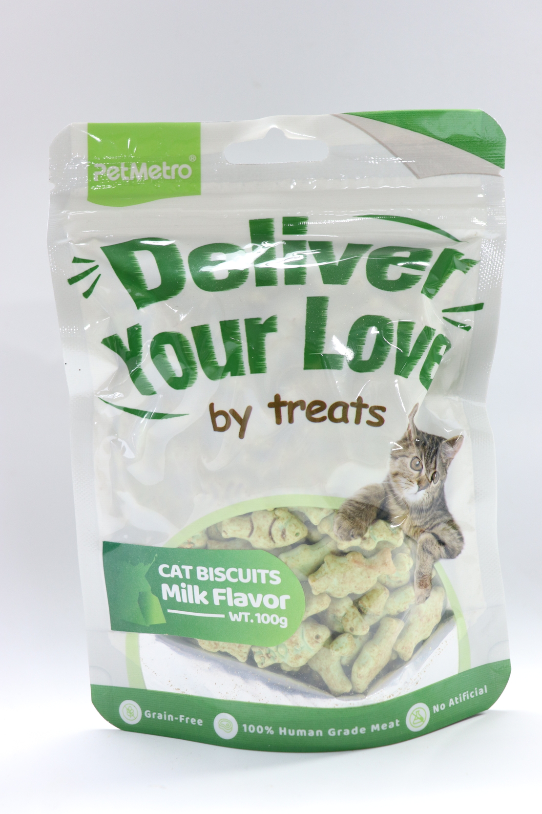 ביסקוויט לחתולים בטעם חלב