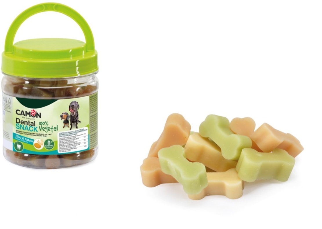 חטיף לכלב אורז ותפוחי אדמה 350 גר' רקמון camon
