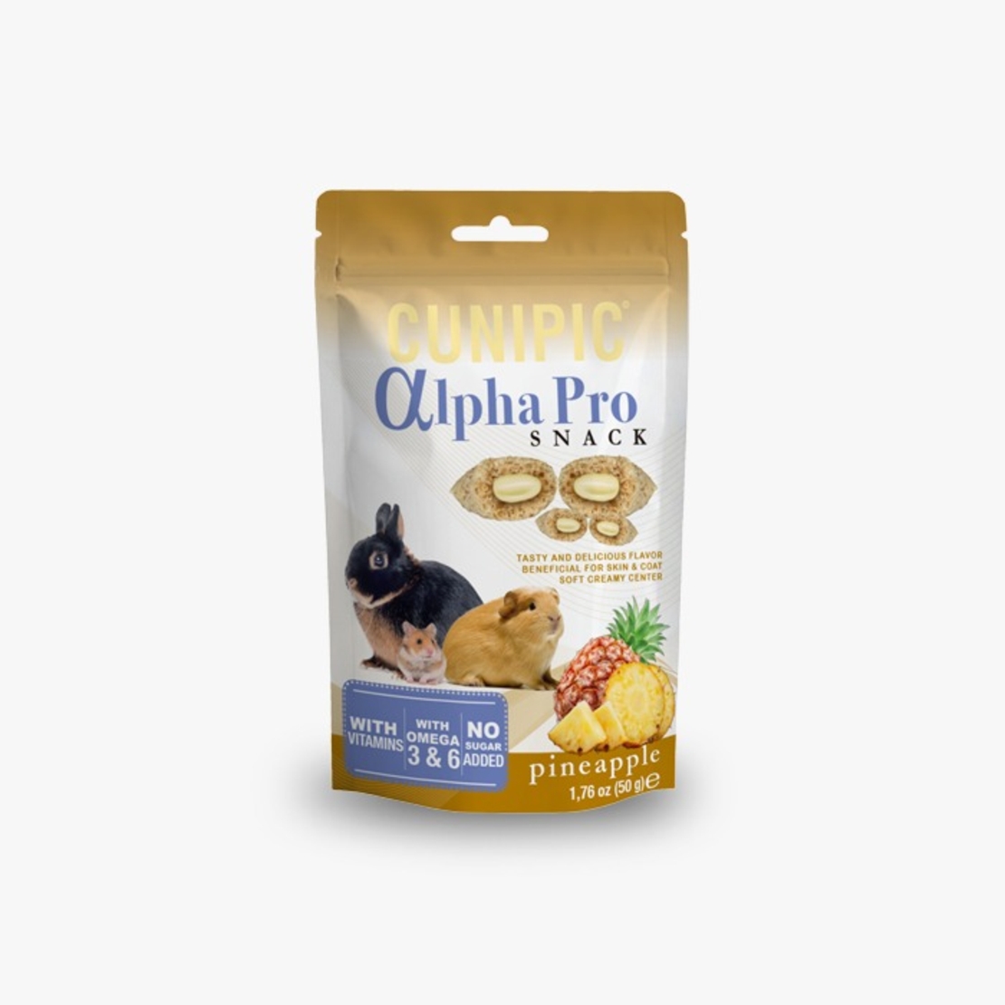 קוניפיק אלפא פרו - חטיף אננס למכרסמים