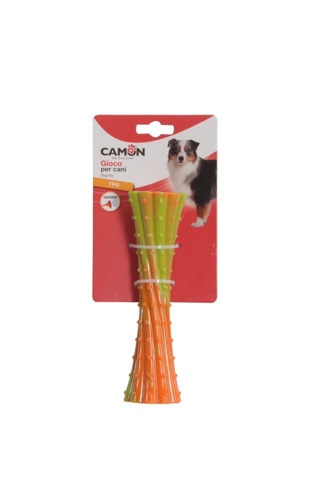 צעצוע לטקס מצפצף לכלב- CAMON