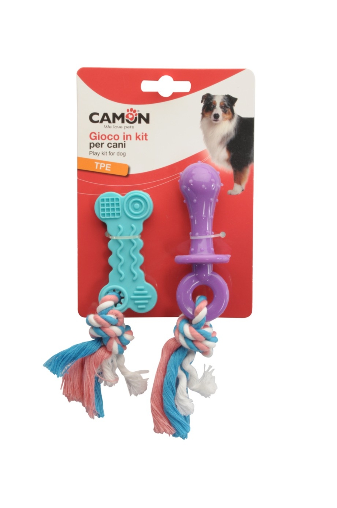 סט נשכנים לכלב- מתאים לגורים-CAMON