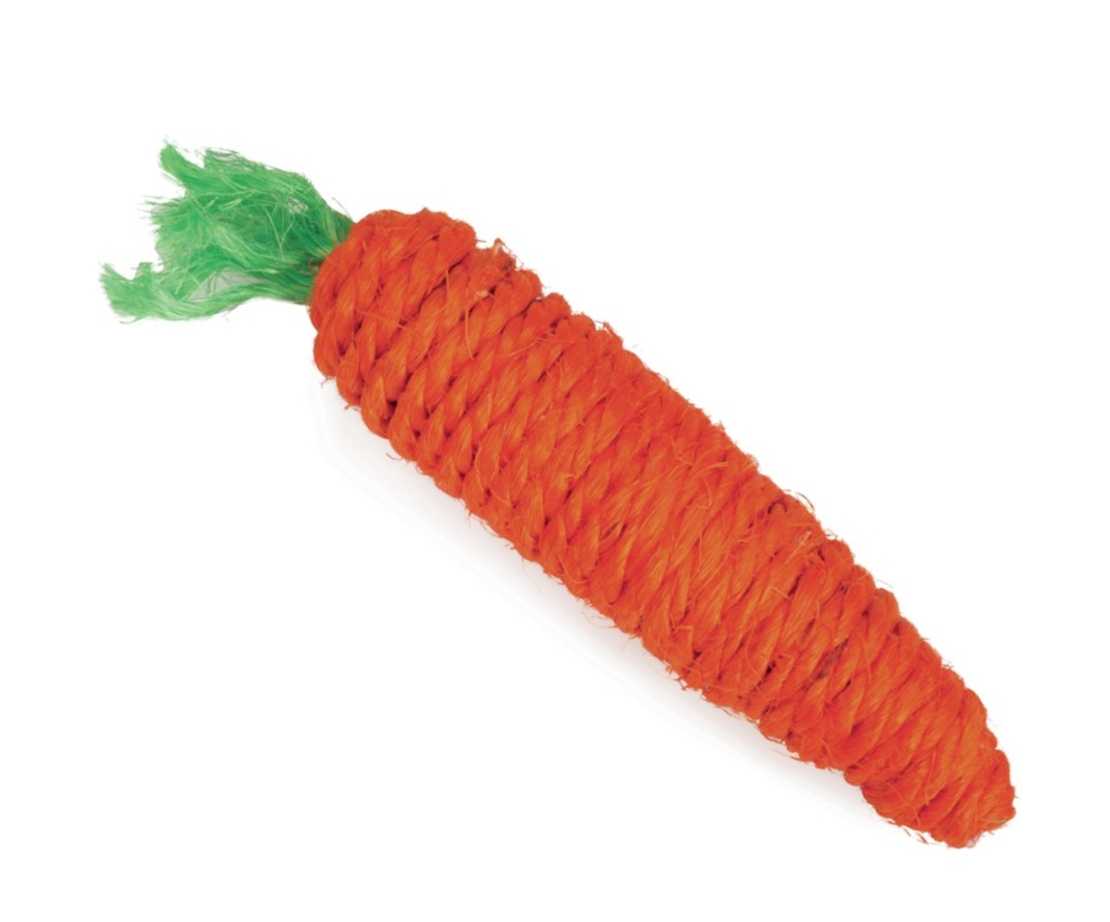 צעצוע כרסום לארנבים בצורת גזר