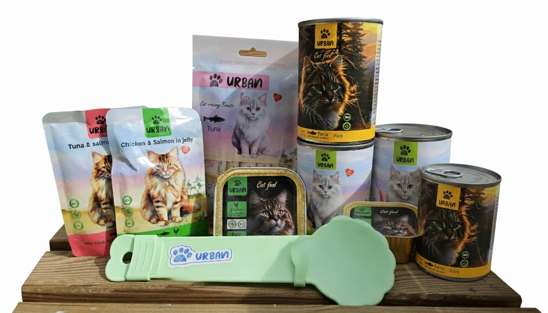 מזון יבש לחתולים Urban בוגרים אריזת חיסכון 15 ק