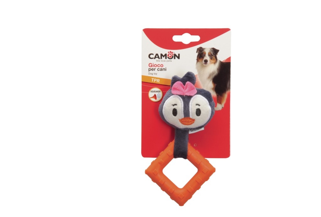 צעצוע בד עם נשכן גומי - CAMON
