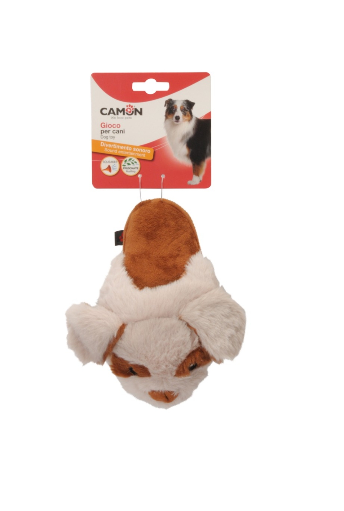 צעצוע לכלב מצפצף בצורת כפכף