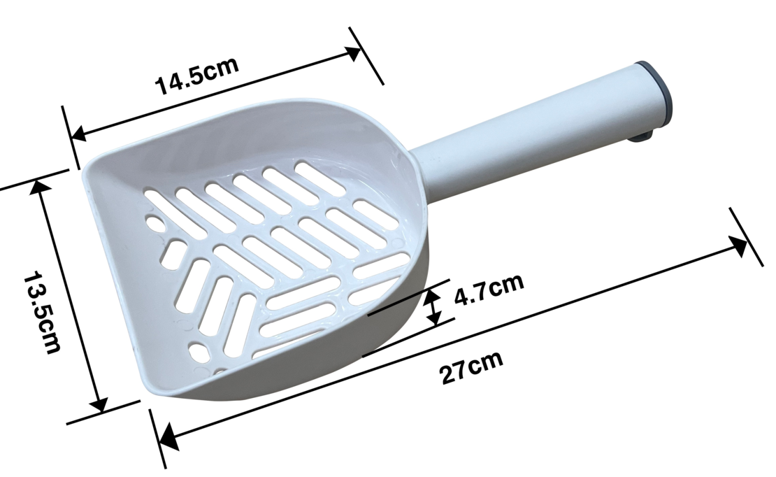 כף גדולה עם מתלה לניקוי חול