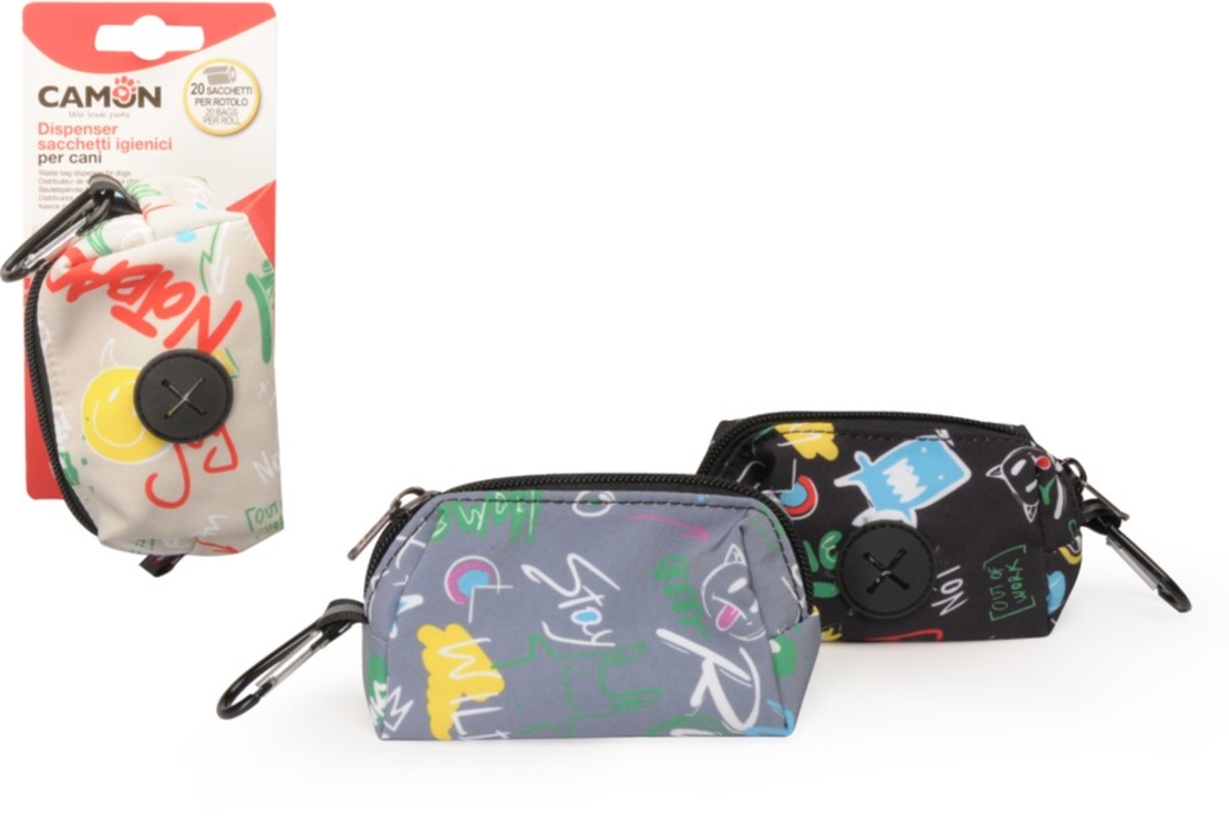 תיק מעוצב לשקיות איסוף צואה- קמון