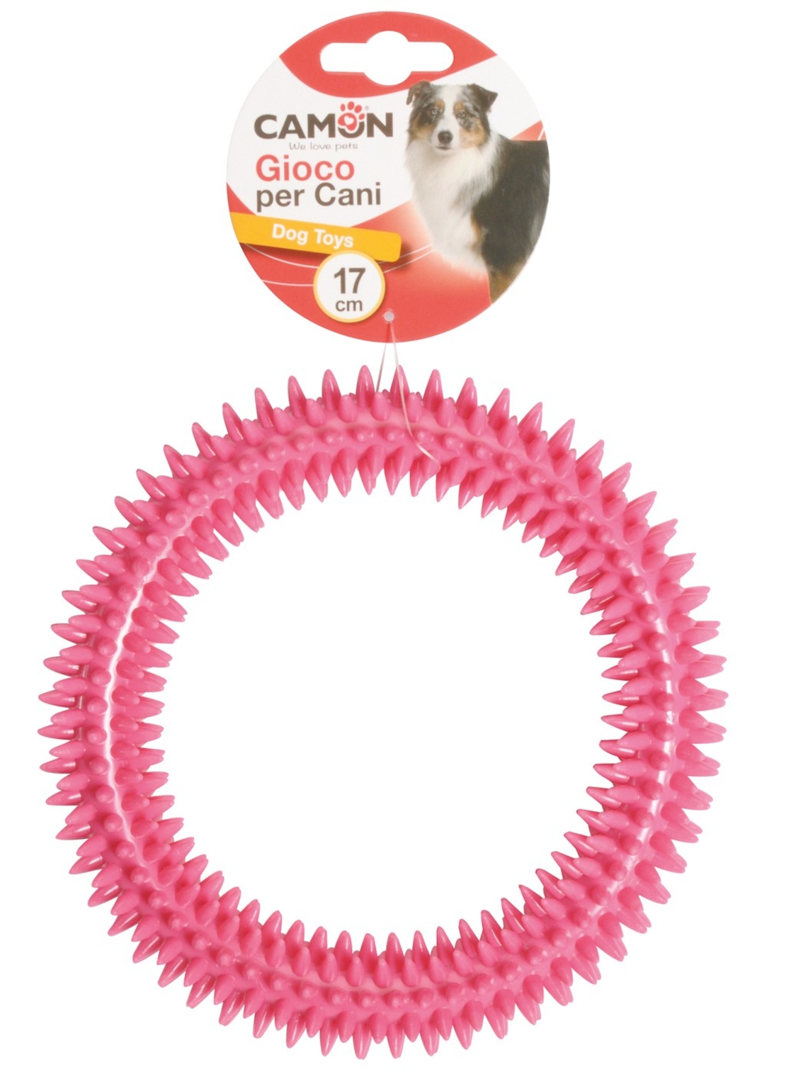 טבעת נשכן גומי לכלב 16 ס