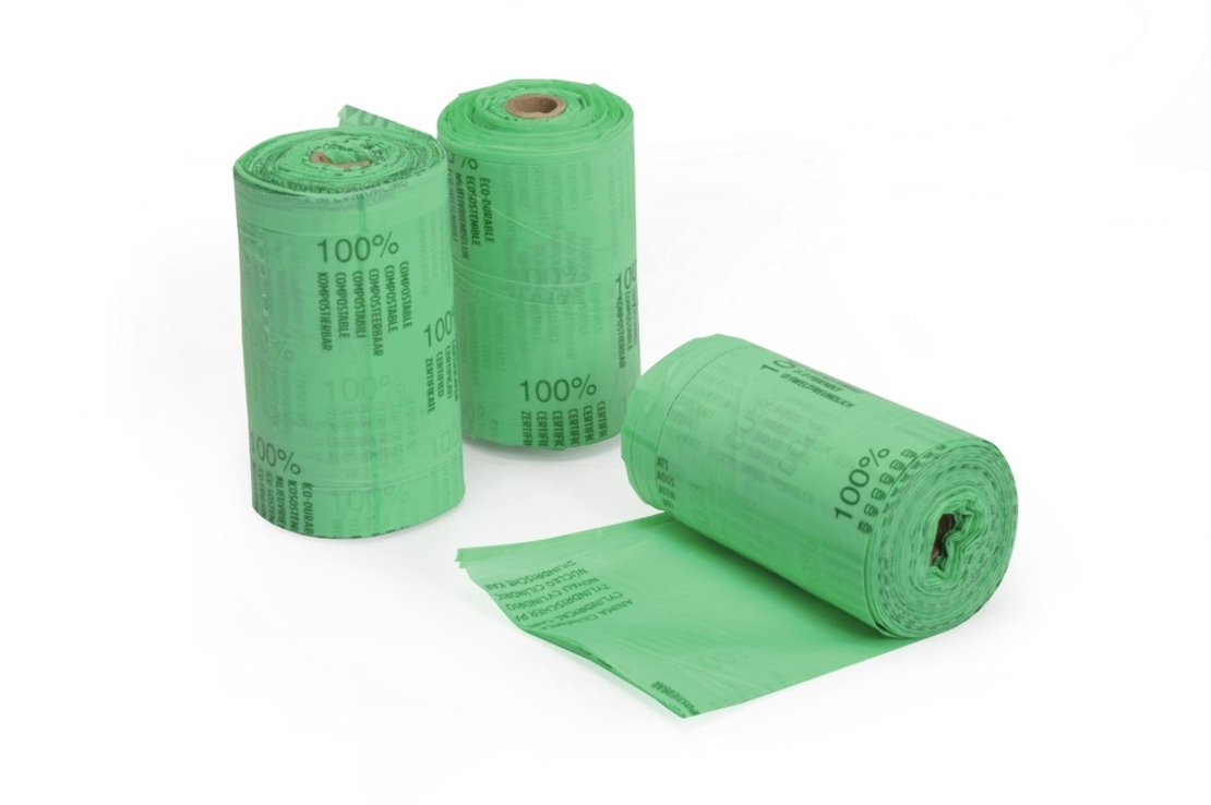 שקיות אקולוגיות לאיסוף צואה - 8 גלילים