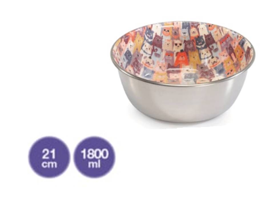 קערה למים ולאוכל מעוצבת 1800 מל'