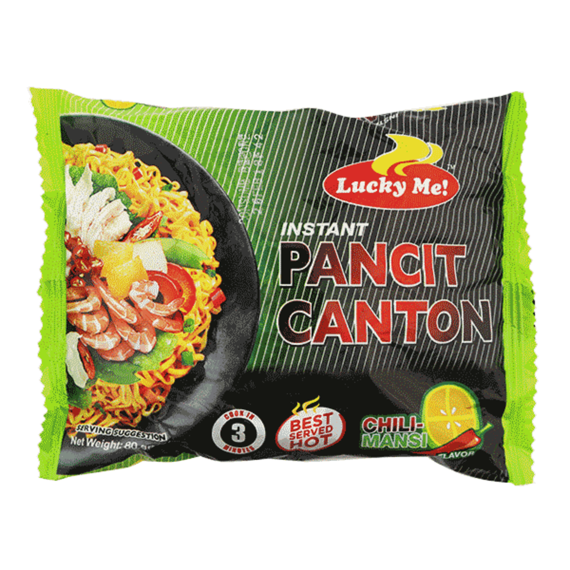 BIG Lucky me - instant Pancit Canton - ChiliMansi