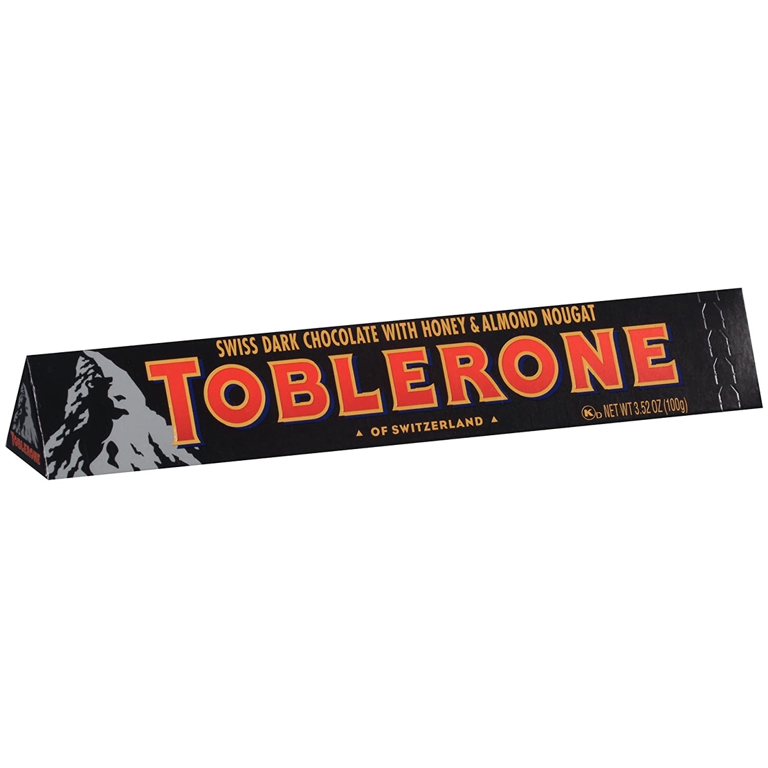 Toblerone -Swiss Dark Chocolate with Honey & Almond 100g