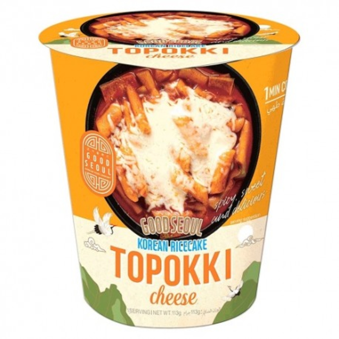 Korean Ricecake Topokki Spicy 113grms