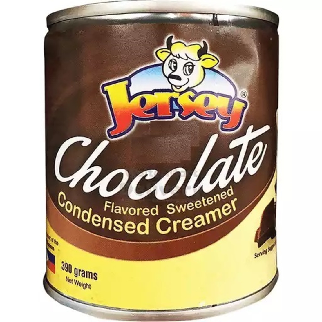 Jersey  chocolate flavored sweetened condensed creamer