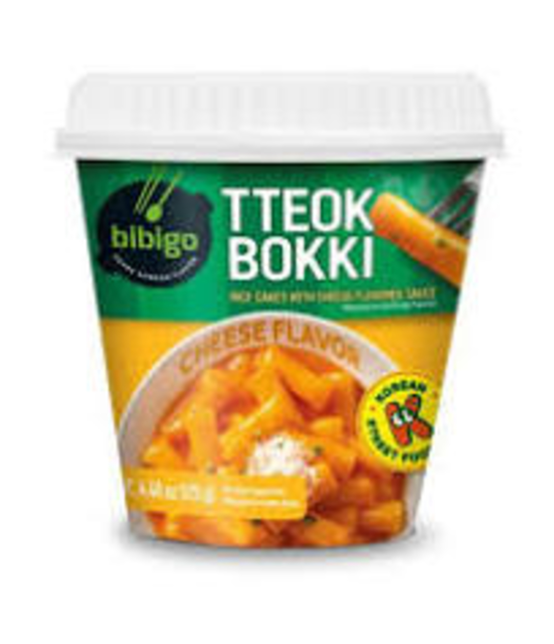 Tteokbokki Rice Cakes with Cheese Flavored Sauce 125grms