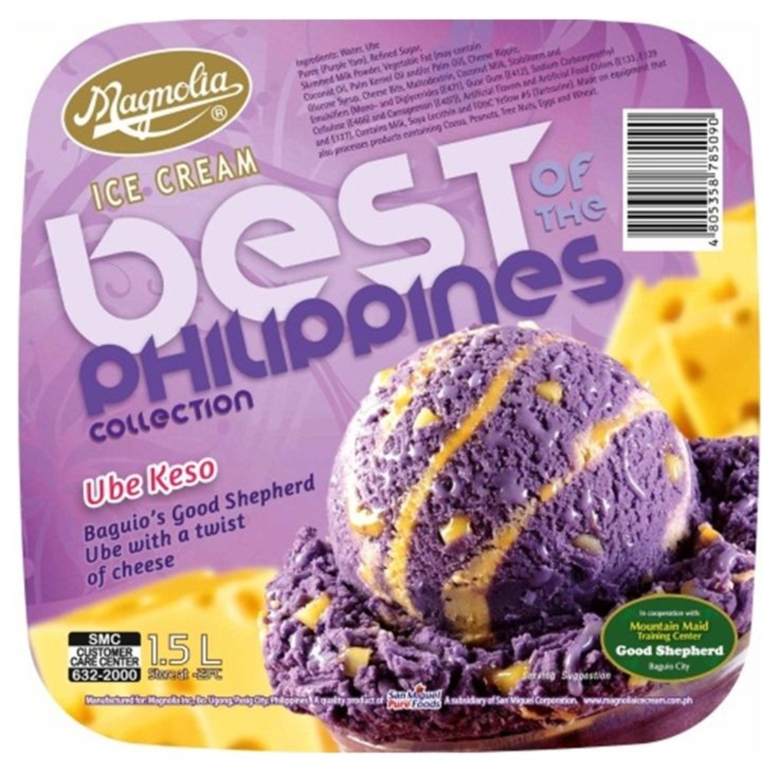 Magnolia - Ube Keso Ice Cream 1.5L