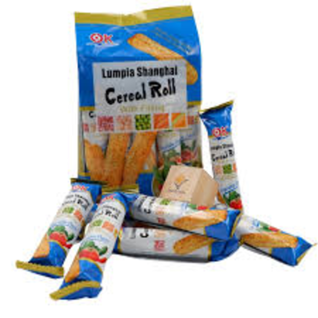 Lumpiang Shanghai Cereal Roll Vegetables Flavor 180grms