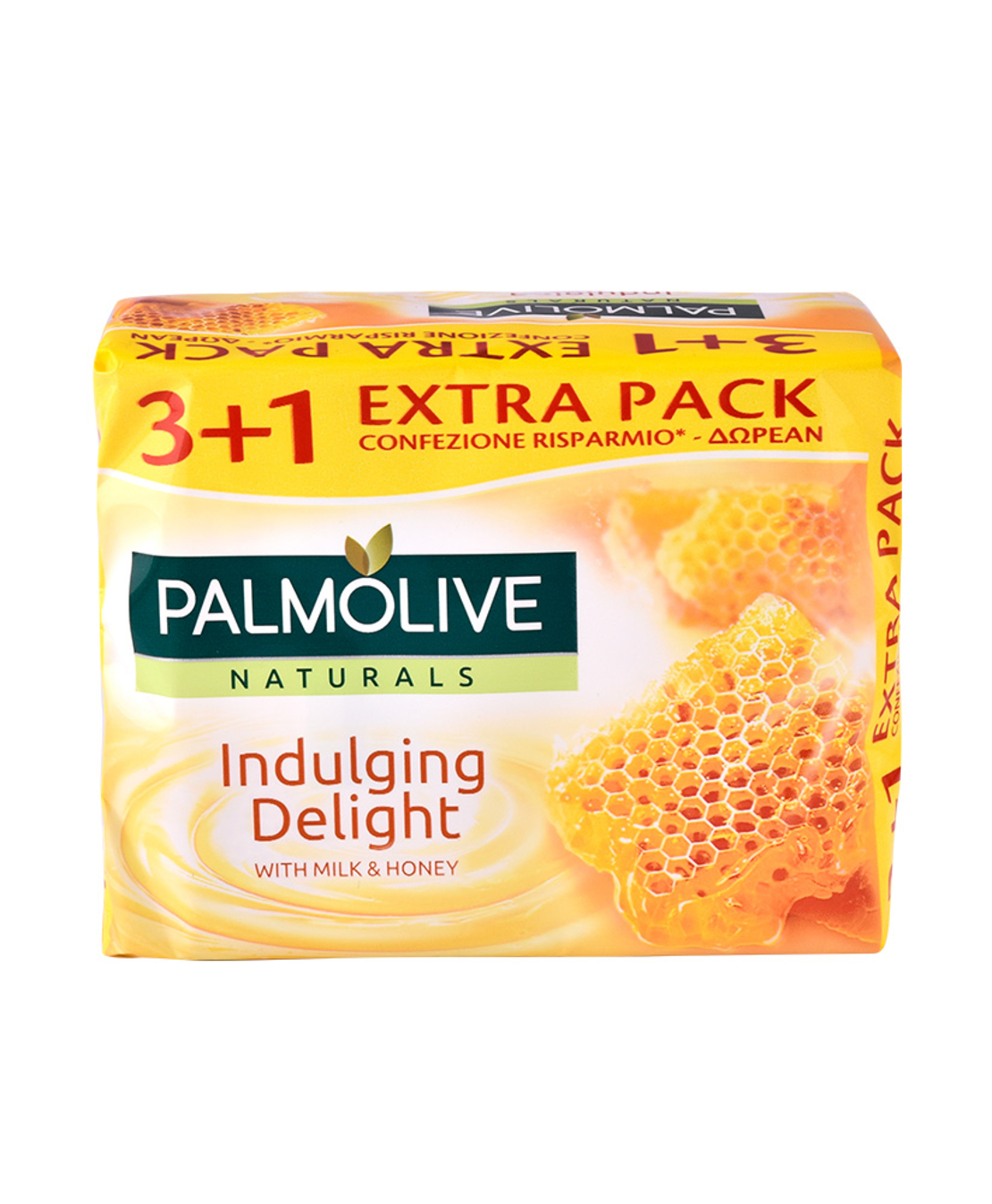 Palmolive Naturals - Indulging Delight with  Milk & Honey 3+1
