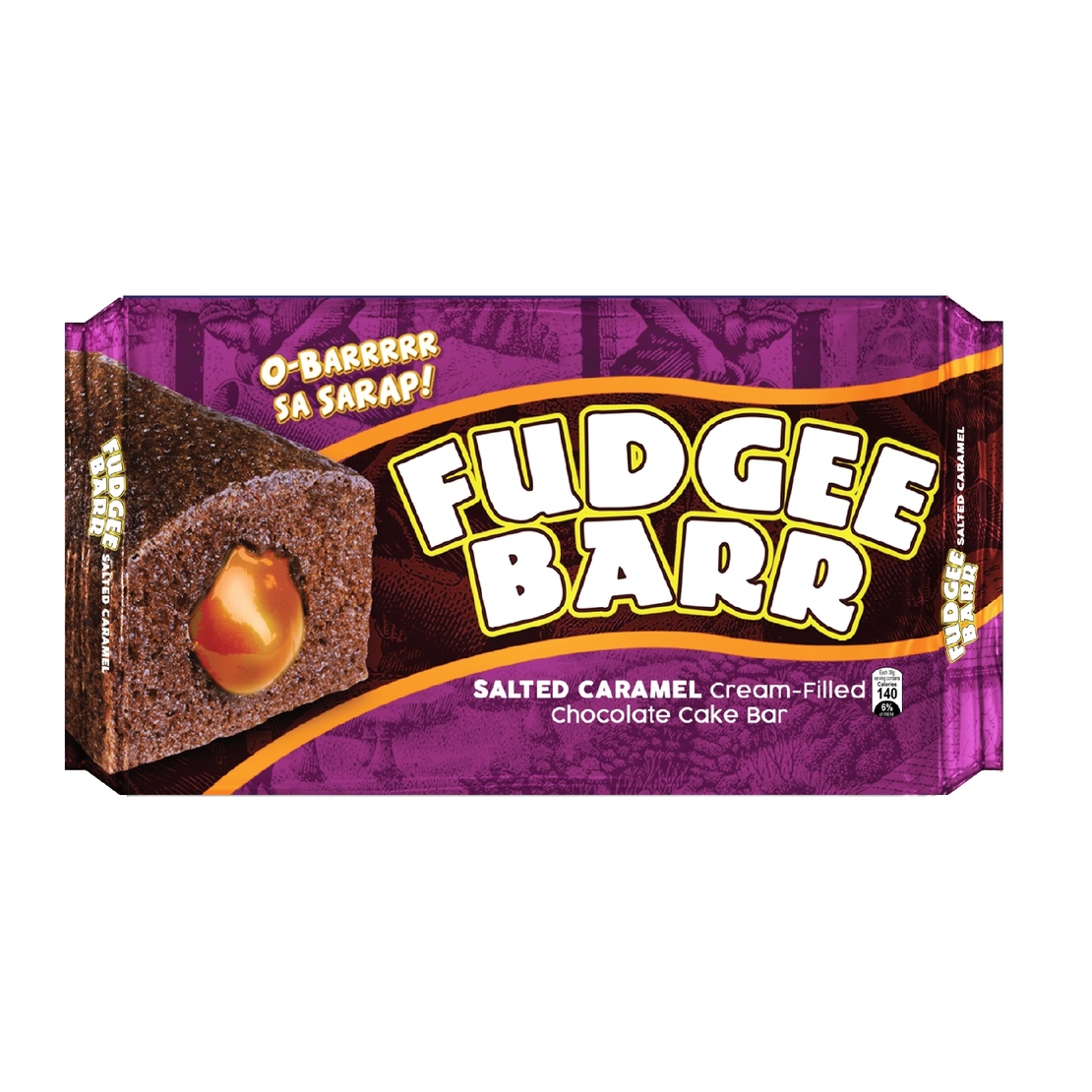 Fudgee Barr Salted Caramel 10 pcs 390g