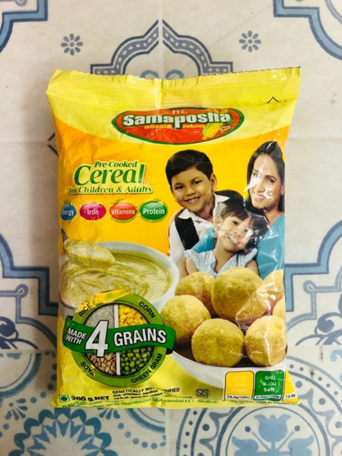 Samaposha Pre-cooked Multi Cereal 200grams