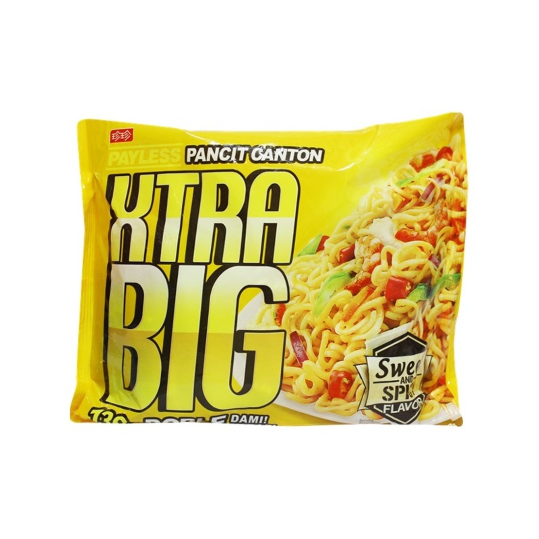 Payless - Pancit Canton Xtra Big - Sweet & Spicy Flavor 130g