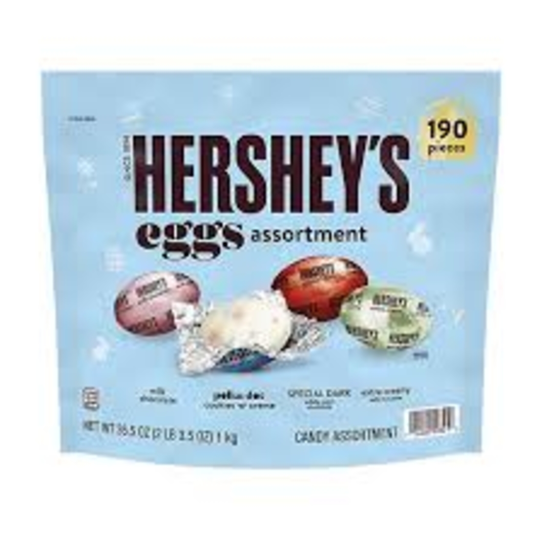 Hershey's Eggs Assortment 1kg ( 190pcs. )
