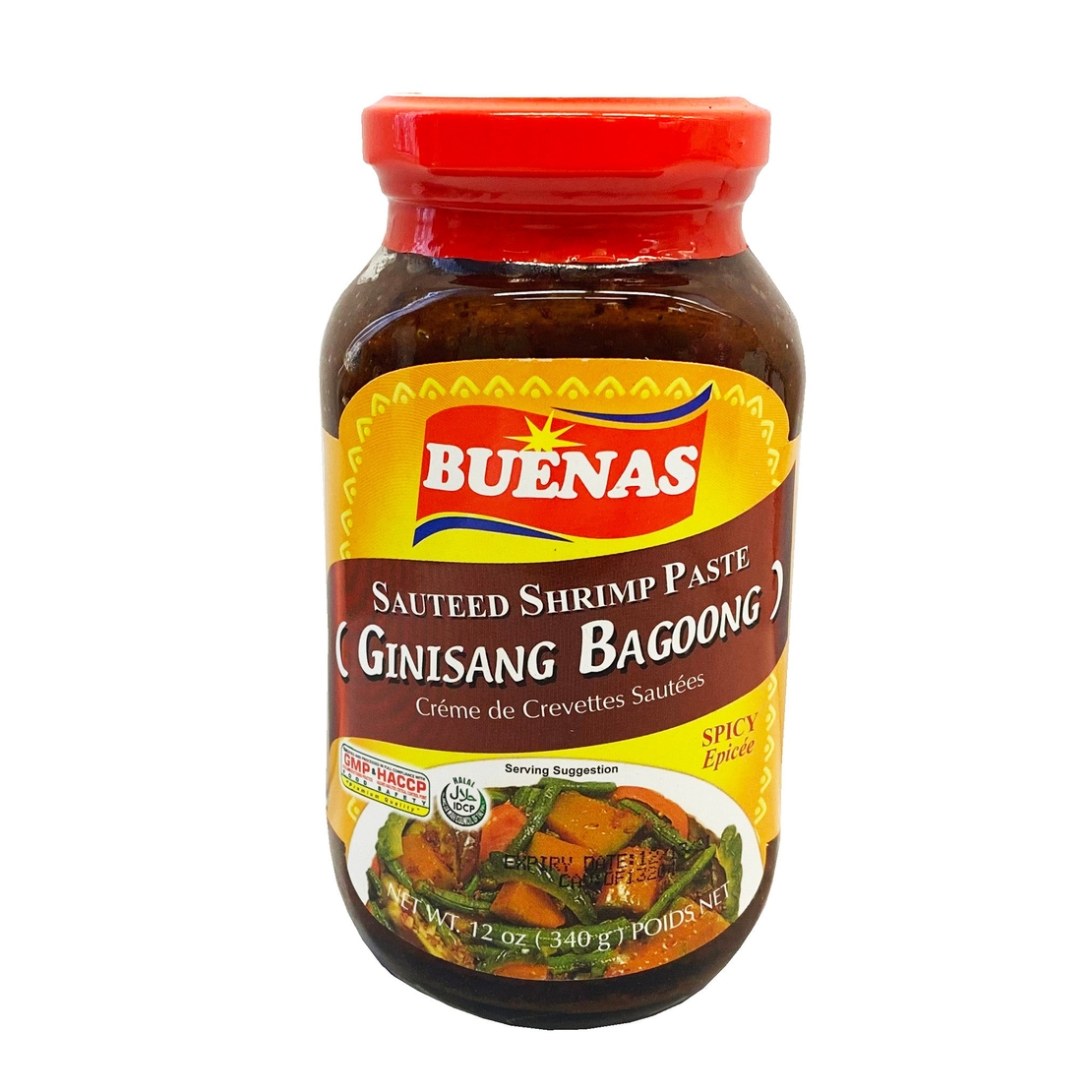 Buenas sauteed Shrimp Paste (ginisang bagoong ) 340grams