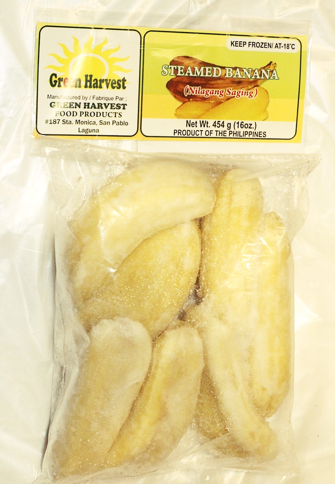 Green Harvest - Steamed Banana 