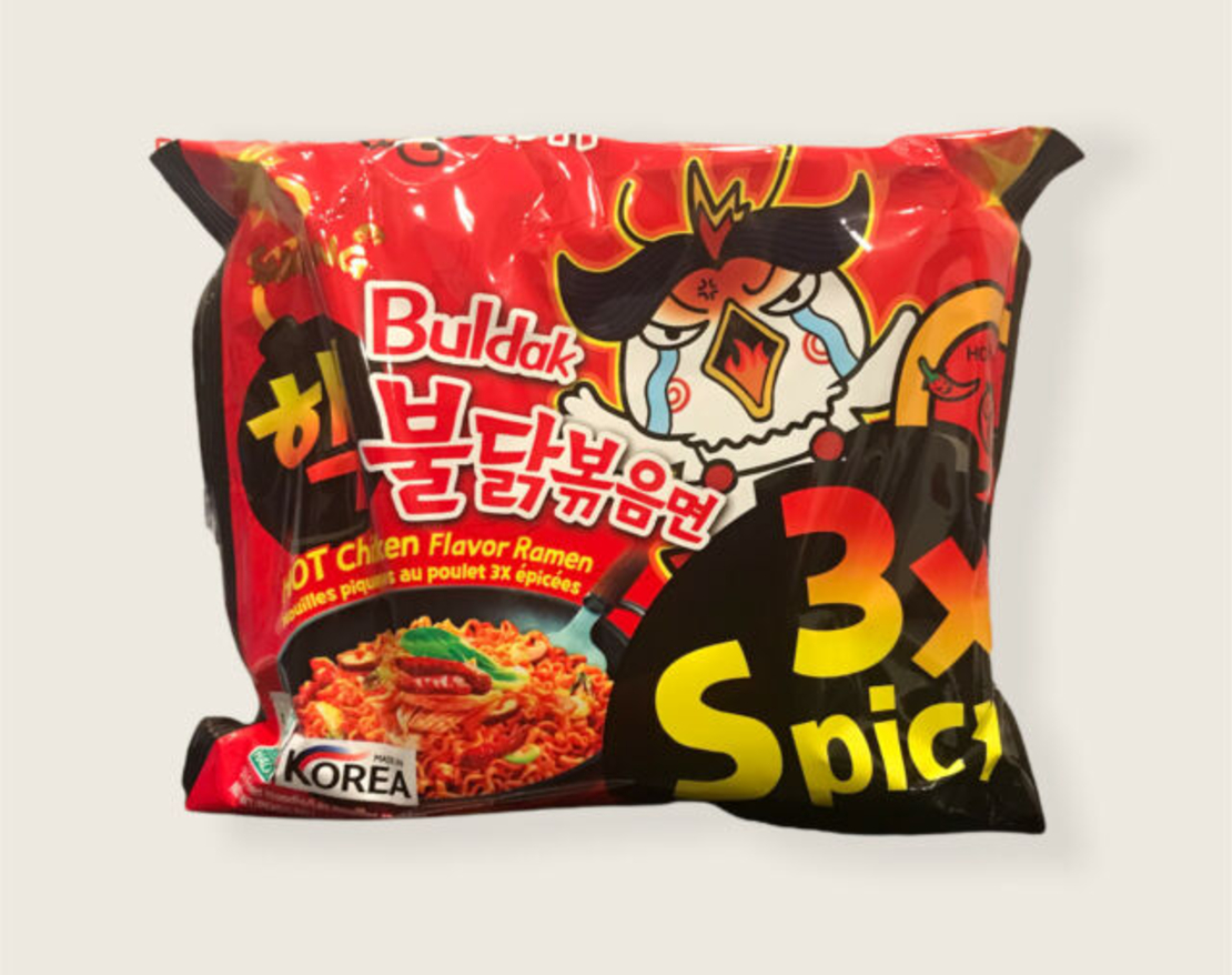 Samyang Buldak 3X Spicy Hot Chicken flavor  140grms