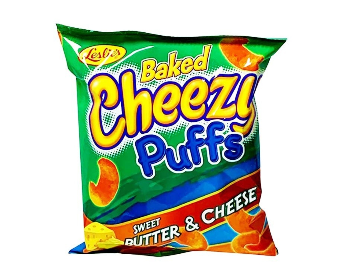 LESLIE'S BAKED CHEEZY PUFFS 55G