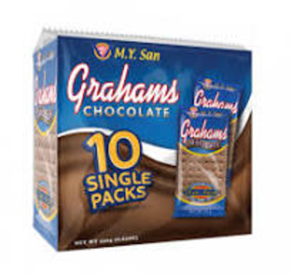 Grahams Chocolate ( 10 single packs ) 250grms
