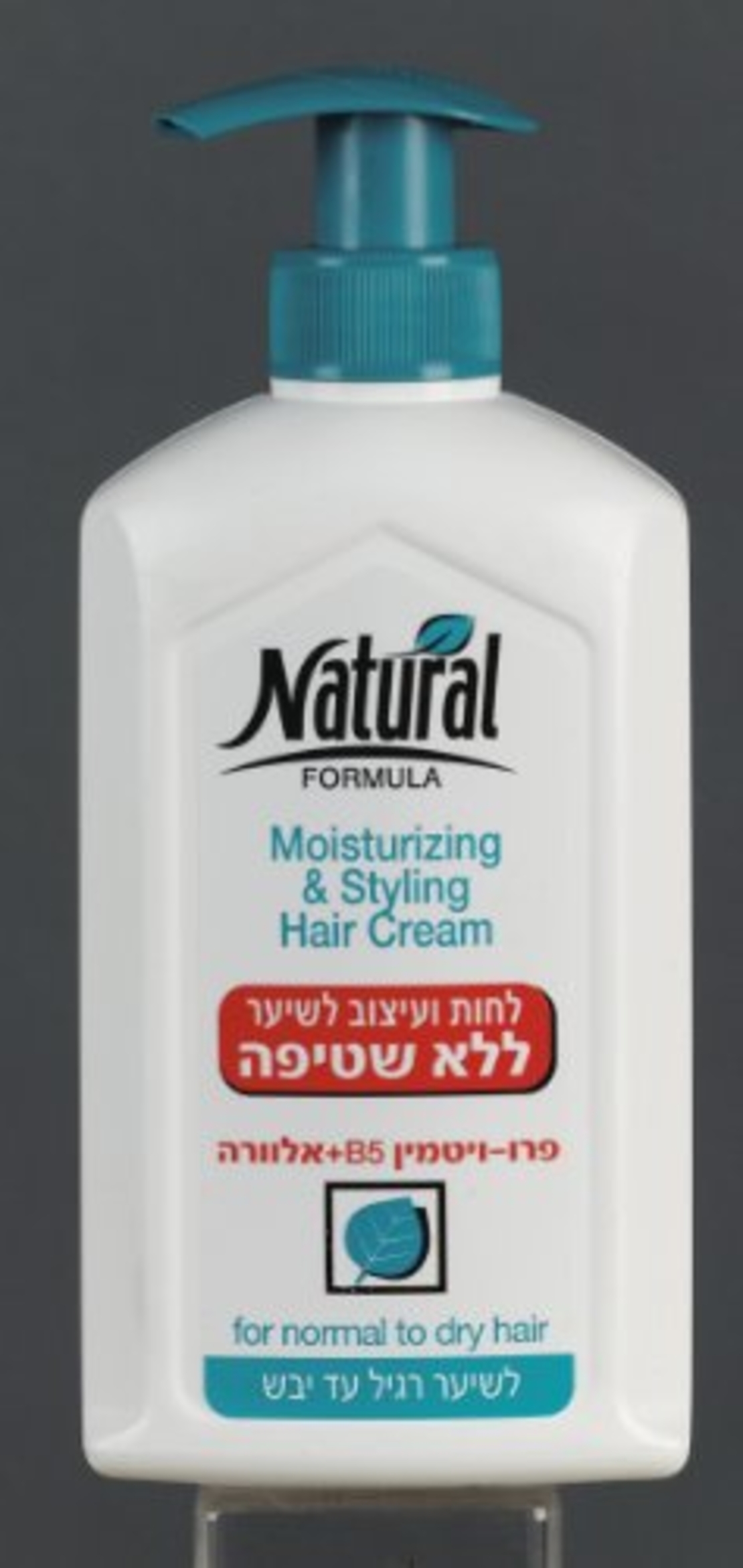 Natural Formula - Moisturizing & Styling Hair Cream with Aloe Vera 400ml